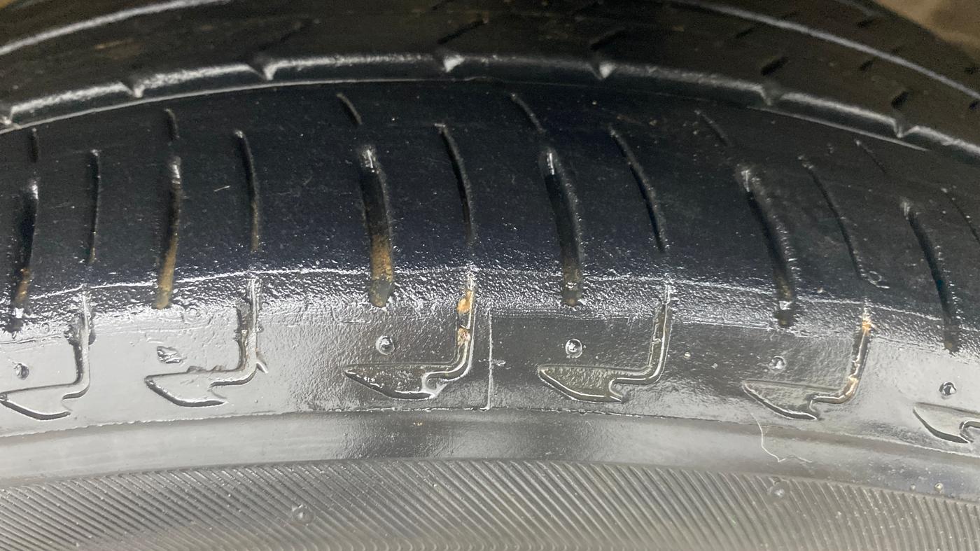 2021 Honda City 1.5L I-VTEC VX CVT, Petrol, Automatic, 16,548 km, Right Front Tyre Tread