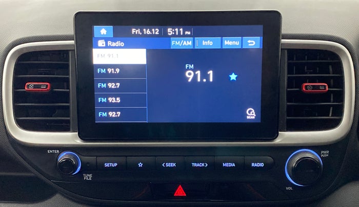 2020 Hyundai VENUE SX 1.0 TURBO IMT DUAL TONE SPORT, Petrol, Manual, 21,793 km, Infotainment System