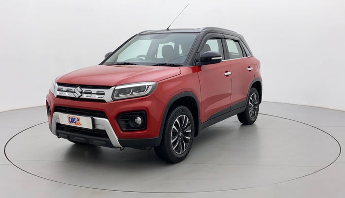 2020 Maruti Vitara Brezza ZXI PLUS AT DUAL TONE SHVS, Petrol, Automatic, 17,718 km, Left Front Diagonal