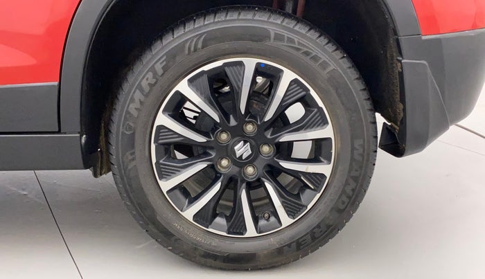 2020 Maruti Vitara Brezza ZXI PLUS AT DUAL TONE SHVS, Petrol, Automatic, 17,718 km, Left Rear Wheel