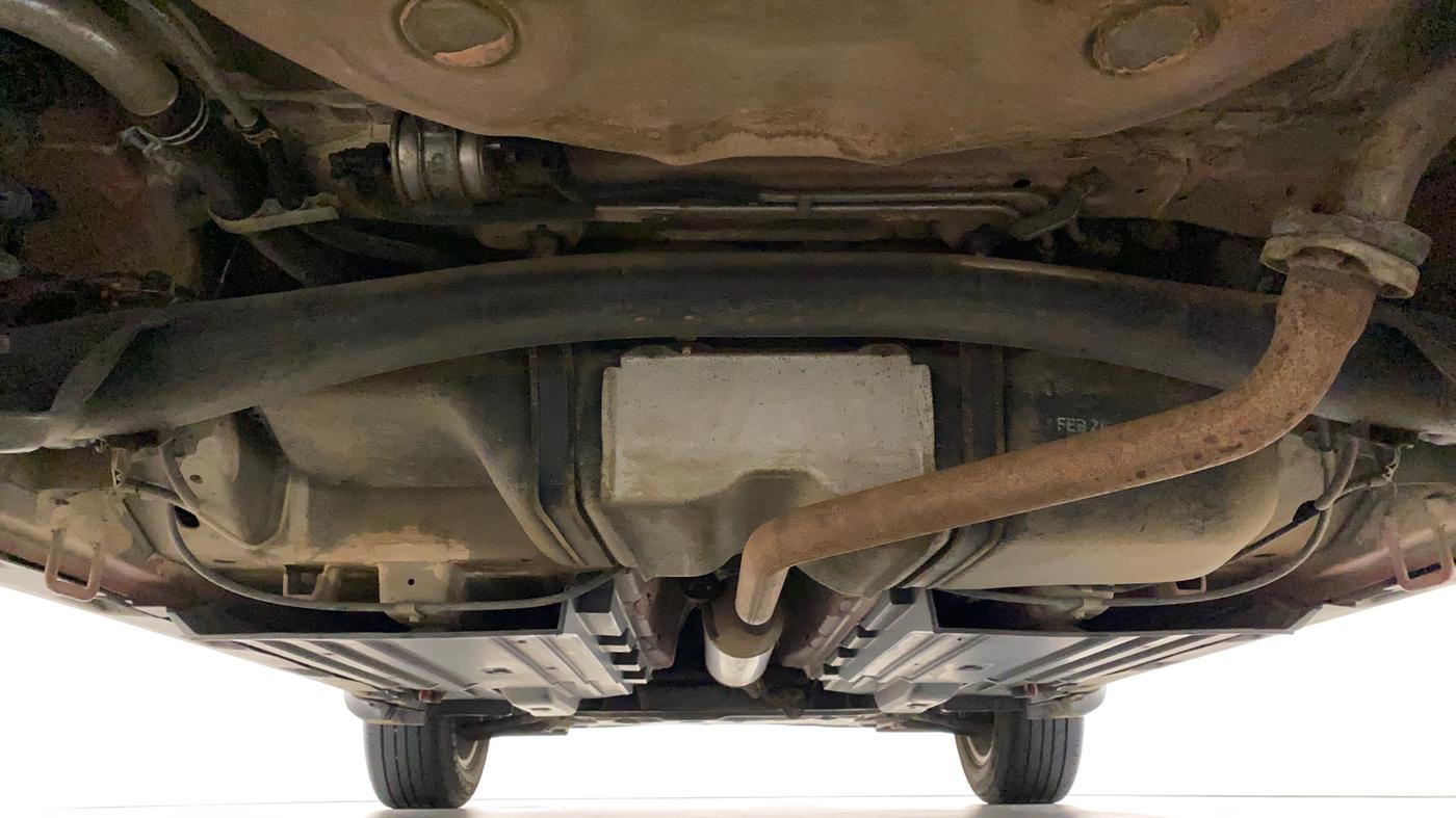 2020 Maruti Vitara Brezza ZXI PLUS AT DUAL TONE SHVS, Petrol, Automatic, 17,718 km, Rear Underbody