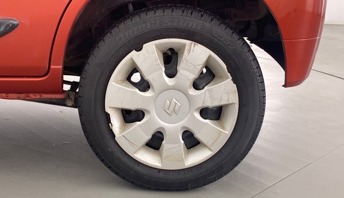 2014 Maruti Alto K10 VXI P, Petrol, Manual, 34,364 km, Left Rear Wheel