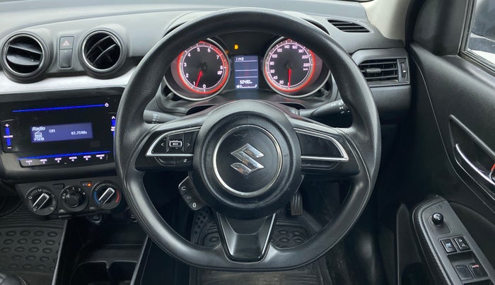 2021 Maruti Swift VXI, Petrol, Manual, 50,607 km, Steering Wheel Close Up
