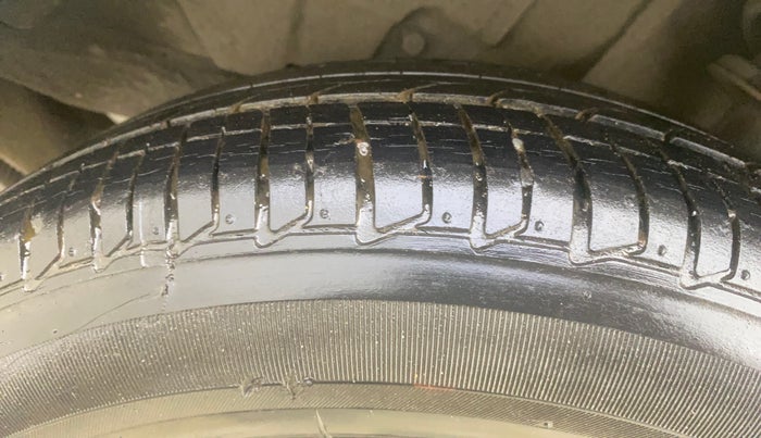 2019 Tata TIGOR XZA PETROL, Petrol, Automatic, 22,281 km, Left Front Tyre Tread