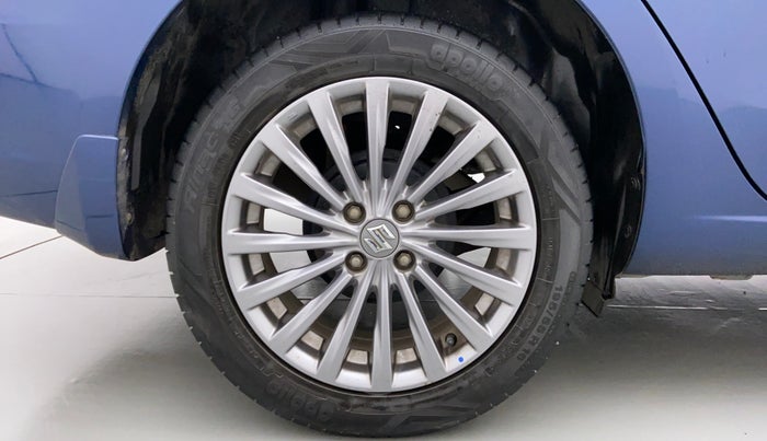 2017 Maruti Ciaz ALPHA 1.4 VVT, Petrol, Manual, 20,043 km, Right Rear Wheel