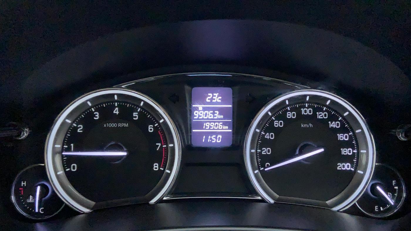 2017 Maruti Ciaz ALPHA 1.4 VVT, Petrol, Manual, 20,043 km, Odometer Image