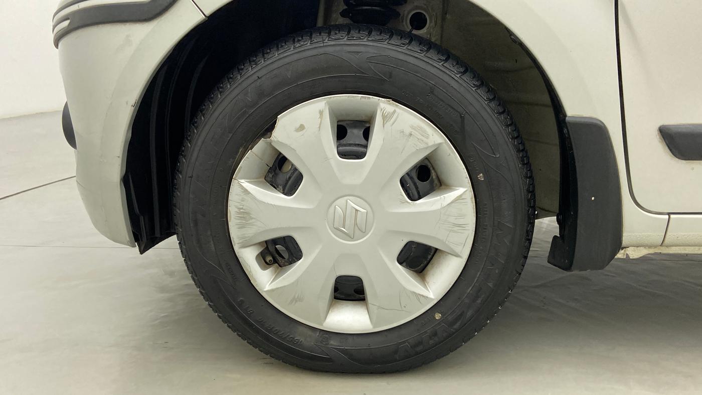 2019 Maruti New Wagon-R 1.0 VXI (O), Petrol, Manual, 9,262 km, Left Front Wheel