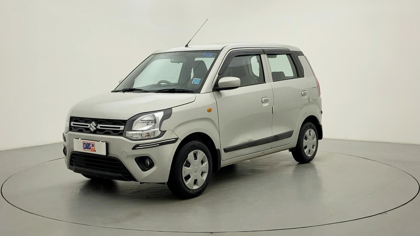 2019 Maruti New Wagon-R 1.0 VXI (O), Petrol, Manual, 9,262 km, Left Front Diagonal