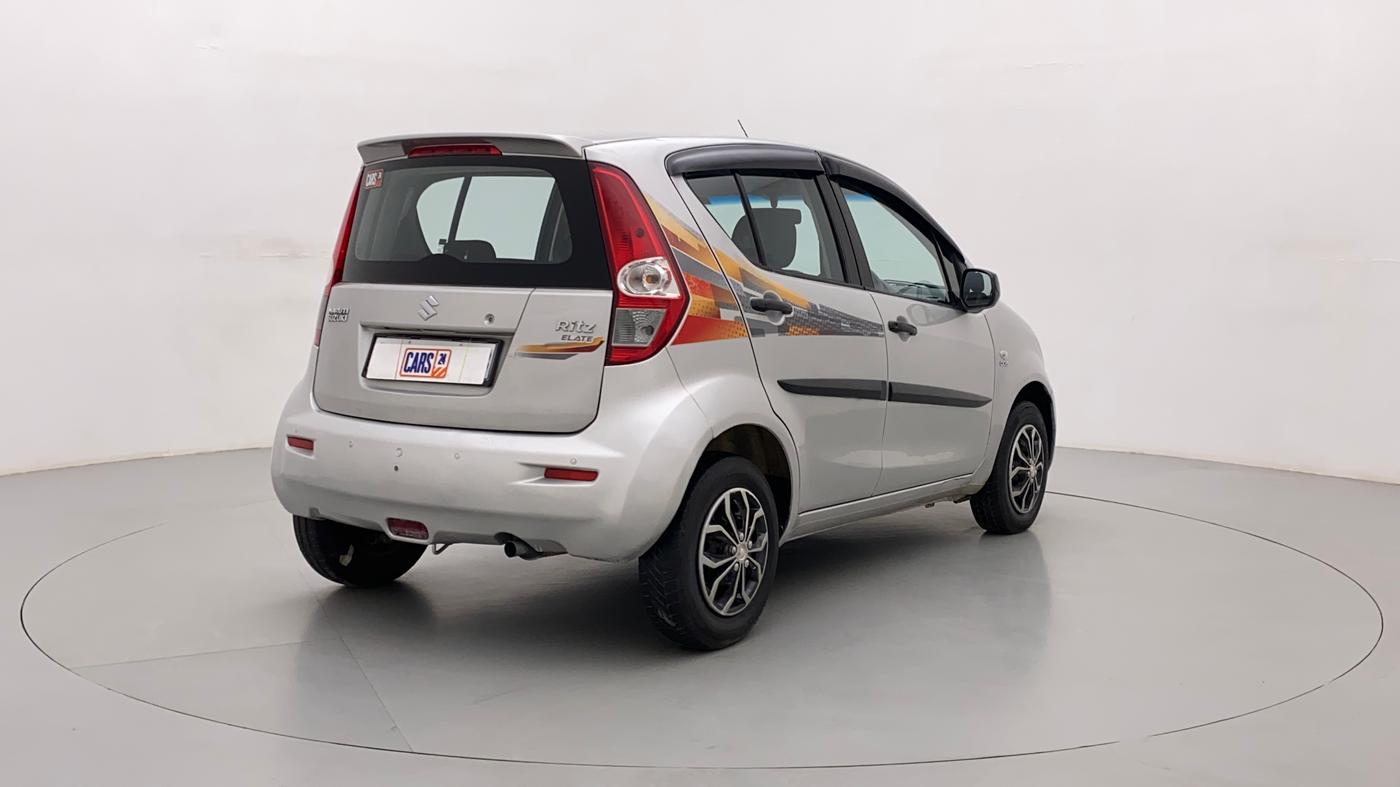 2014 Maruti Ritz VDI Elate Limited Edition, Diesel, Manual, 75,103 km, Right Back Diagonal