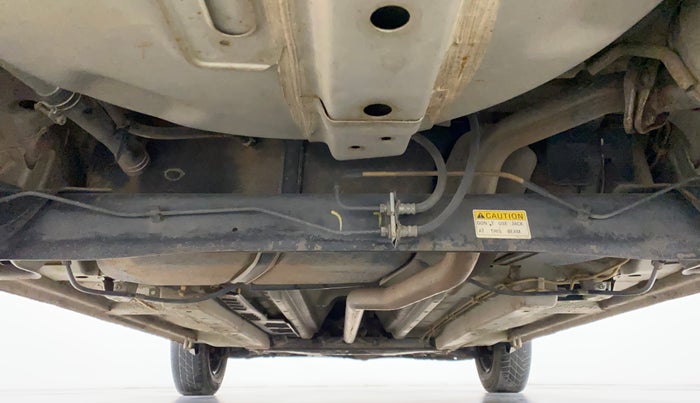 2014 Maruti Ritz VDI Elate Limited Edition, Diesel, Manual, 75,103 km, Rear Underbody