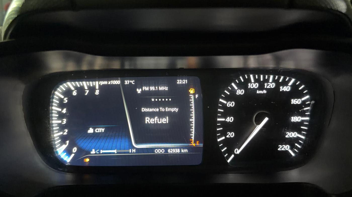 2021 Tata ALTROZ XZ PETROL, Petrol, Manual, 62,922 km, Odometer Image