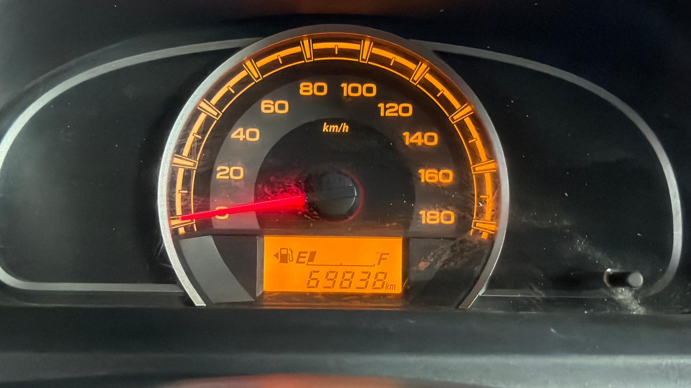 2016 Maruti Alto 800 LXI, Petrol, Manual, 69,830 km, Odometer Image