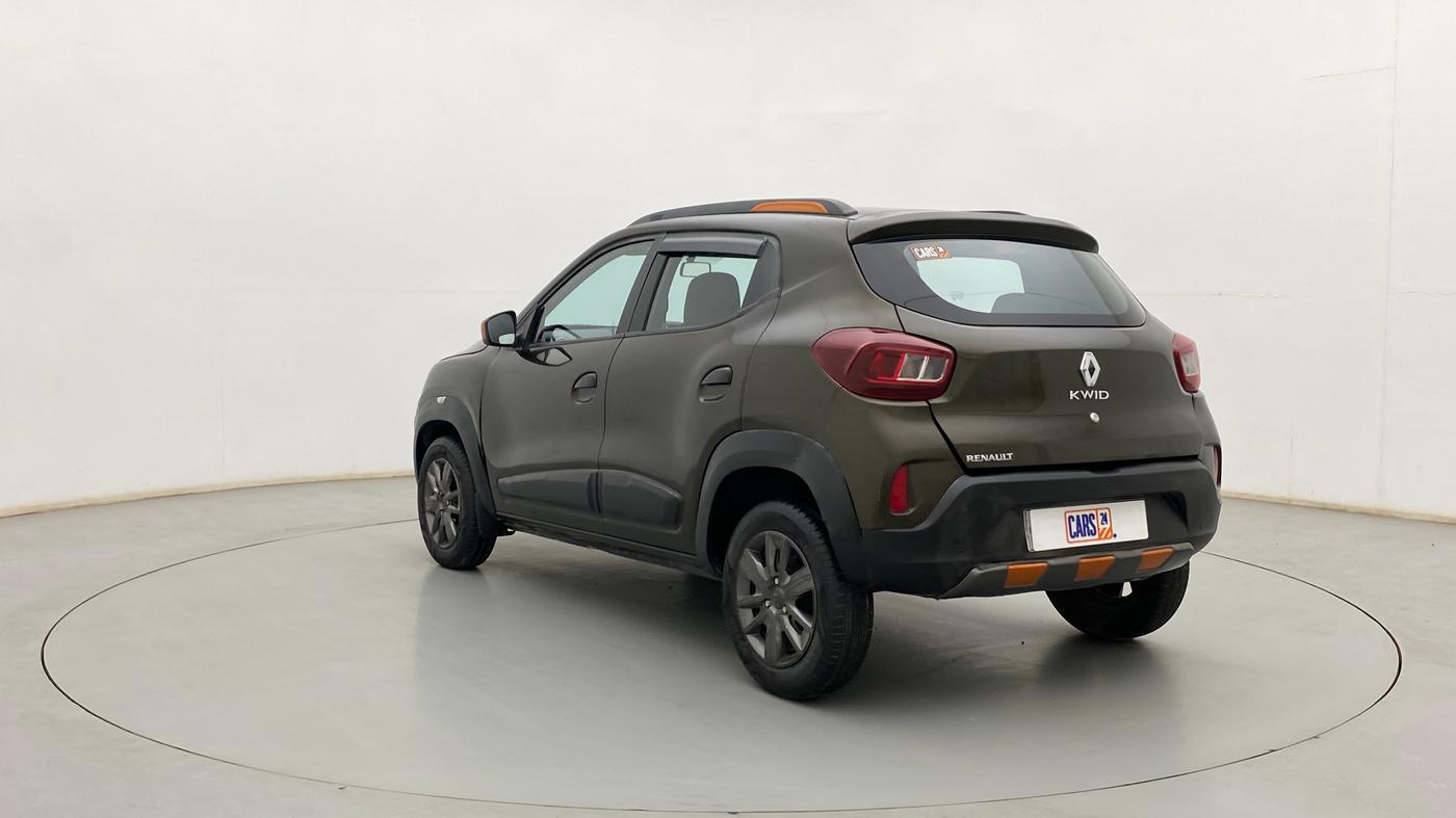 2020 Renault Kwid CLIMBER 1.0 AMT (O), Petrol, Automatic, 9,819 km, Left Back Diagonal