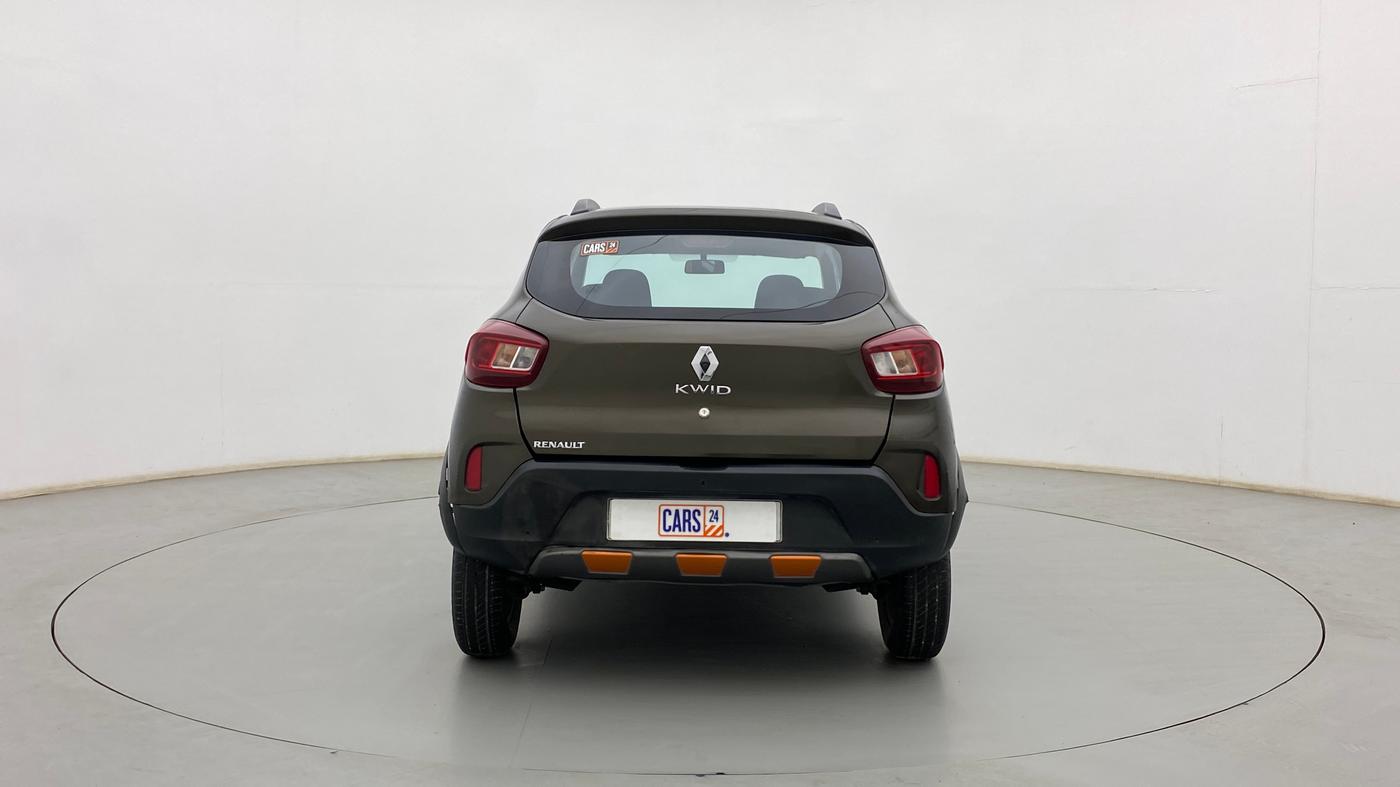 2020 Renault Kwid CLIMBER 1.0 AMT (O), Petrol, Automatic, 9,819 km, Back/Rear