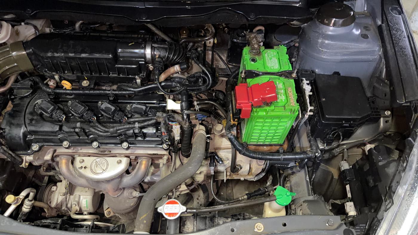 2019 Maruti Ciaz ALPHA 1.5 SHVS PETROL, Petrol, Manual, 78,516 km, Engine View - Left