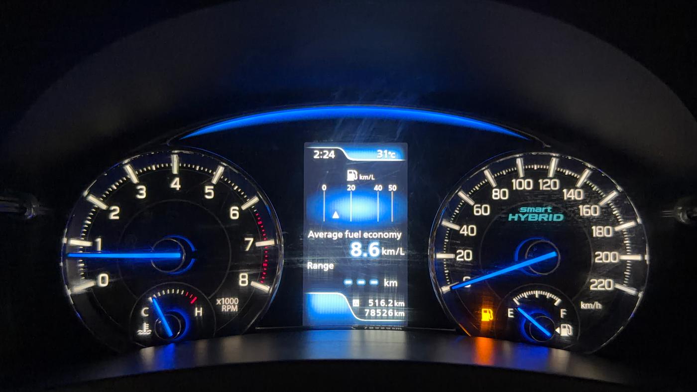 2019 Maruti Ciaz ALPHA 1.5 SHVS PETROL, Petrol, Manual, 78,516 km, Odometer Image