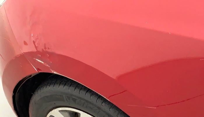 2014 Hyundai Xcent SX 1.2, Petrol, Manual, 1,09,004 km, Left fender - Slightly dented