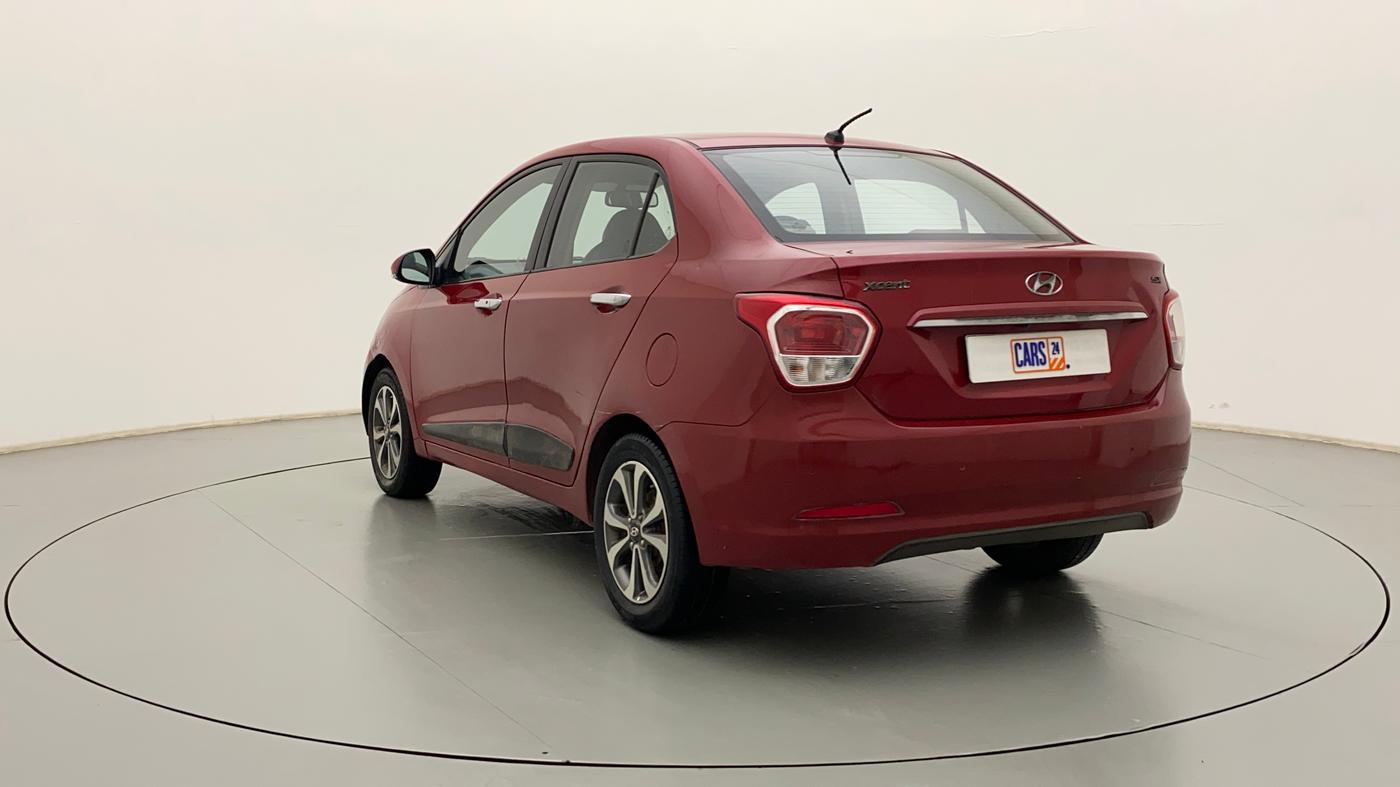 2014 Hyundai Xcent SX 1.2, Petrol, Manual, 1,09,004 km, Left Back Diagonal