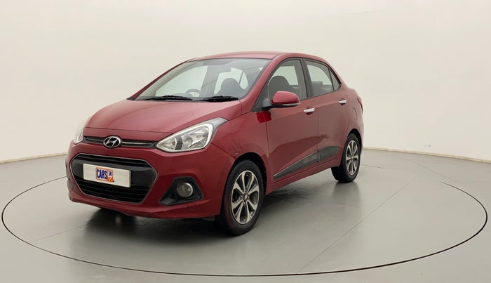2014 Hyundai Xcent SX 1.2, Petrol, Manual, 1,09,004 km, Left Front Diagonal