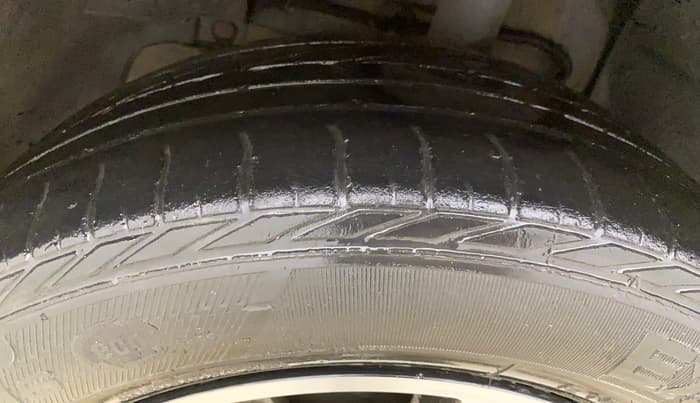 2019 Tata NEXON XZA PLUS PETROL DUAL TONE, Petrol, Automatic, 62,088 km, Left Front Tyre Tread