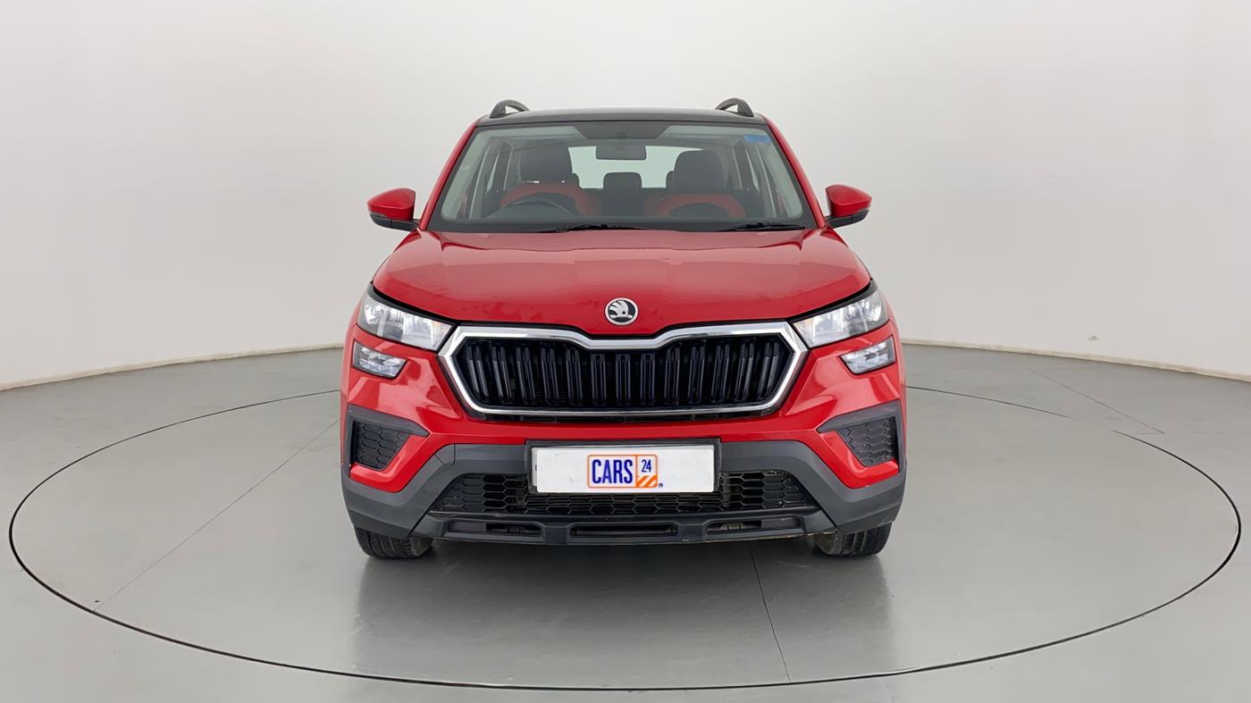 2022 Skoda KUSHAQ ACTIVE 1.0 TSI MT, Petrol, Manual, 13,624 km, Front