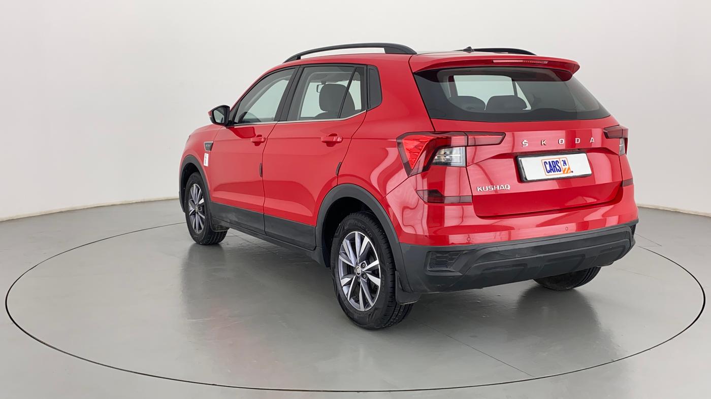 2022 Skoda KUSHAQ ACTIVE 1.0 TSI MT, Petrol, Manual, 13,624 km, Left Back Diagonal
