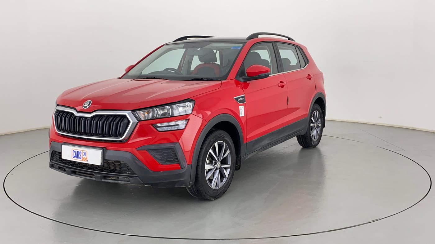2022 Skoda KUSHAQ ACTIVE 1.0 TSI MT, Petrol, Manual, 13,624 km, Left Front Diagonal