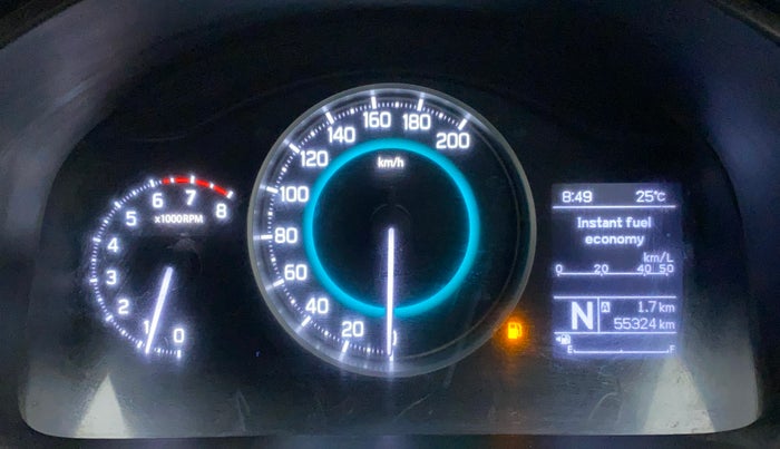 2018 Maruti IGNIS DELTA 1.2 AMT, CNG, Automatic, 55,324 km, Odometer Image