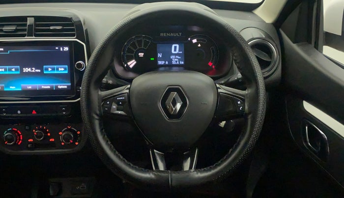 2023 Renault Kwid CLIMBER AMT 1.0, Petrol, Automatic, 12,014 km, Steering Wheel Close Up