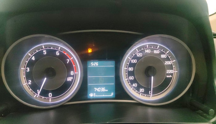 2019 Maruti Dzire VXI, Petrol, Manual, 74,026 km, Odometer Image