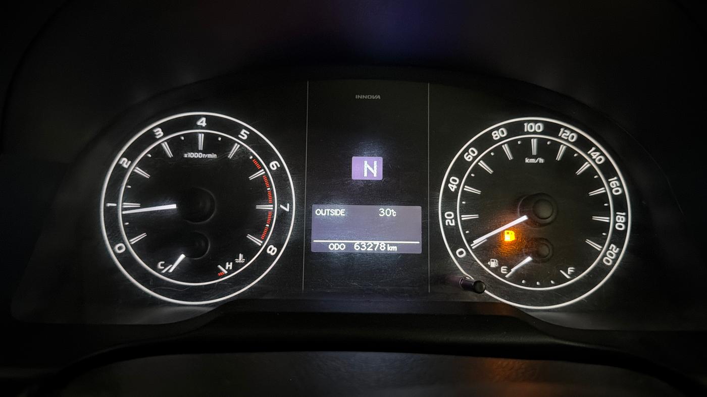 2020 Toyota Innova Crysta 2.7 GX AT 7 STR, Petrol, Automatic, 63,269 km, Odometer Image