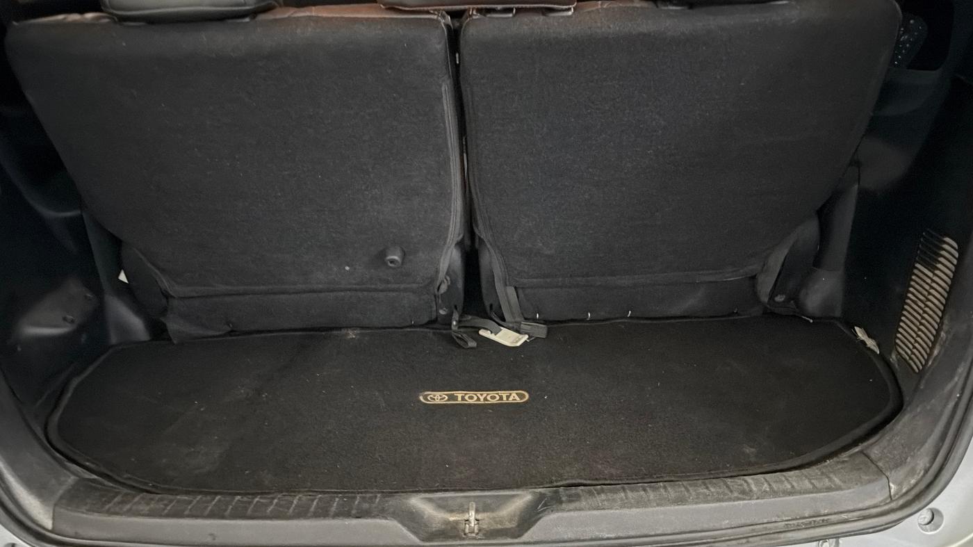 2020 Toyota Innova Crysta 2.7 GX AT 7 STR, Petrol, Automatic, 63,269 km, Boot Inside