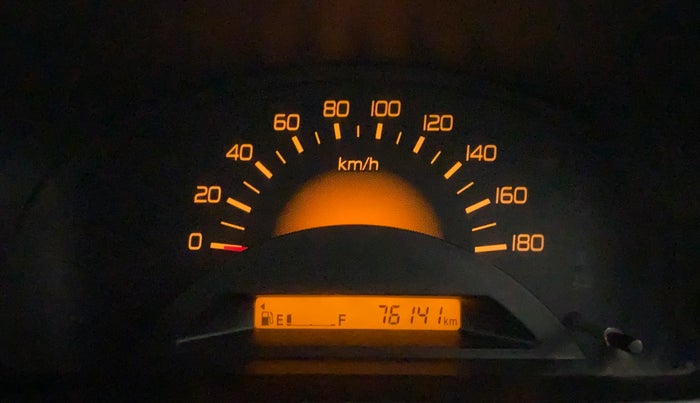 2014 Maruti Wagon R 1.0 LXI CNG, CNG, Manual, 76,141 km, Odometer Image