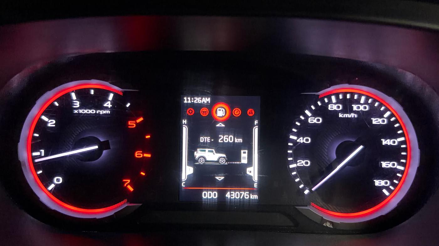 2022 Mahindra Thar LX HARD TOP 4WD MT, Diesel, Manual, 43,076 km, Odometer Image