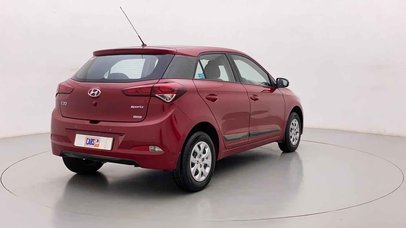2014 Hyundai Elite i20 SPORTZ 1.2, Petrol, Manual, 63,026 km, Right Back Diagonal