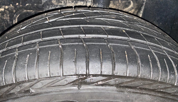 2023 Tata NEXON XZA PLUS PETROL DARK EDITION, Petrol, Automatic, 34,045 km, Left Front Tyre Tread