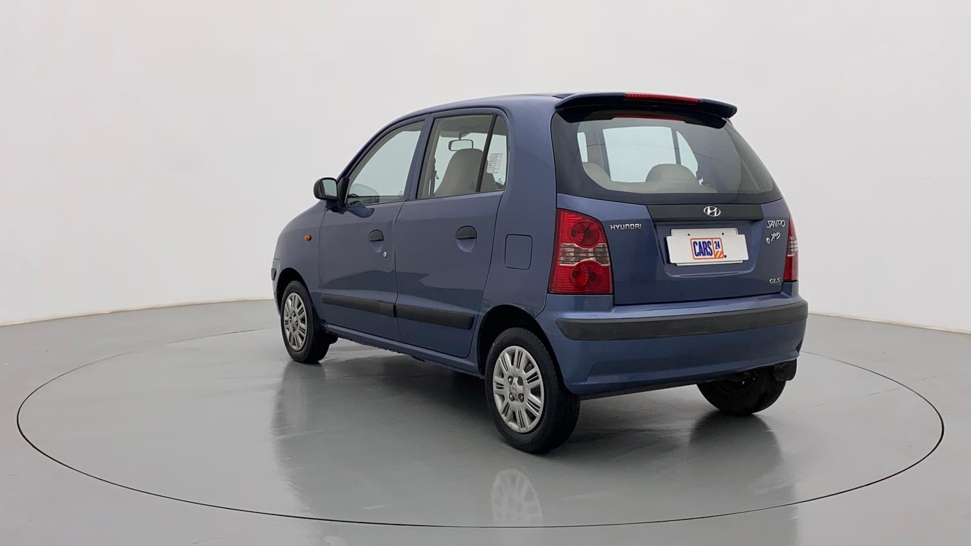 2012 Hyundai Santro Xing GLS, Petrol, Manual, 45,451 km, Left Back Diagonal