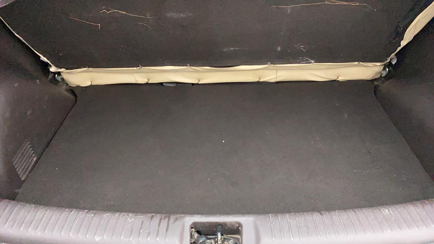 2012 Hyundai Santro Xing GLS, Petrol, Manual, 45,451 km, Boot Inside