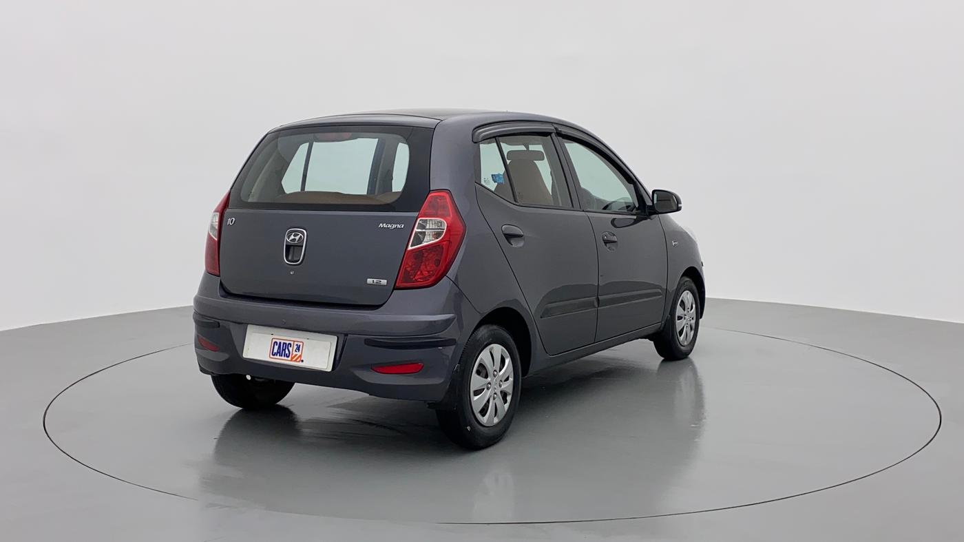 2013 Hyundai i10 MAGNA 1.2 KAPPA2, Petrol, Manual, 34,721 km, Right Back Diagonal
