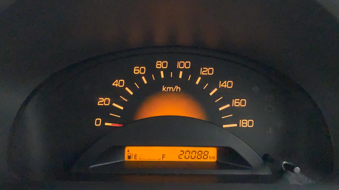 2010 Maruti Wagon R 1.0 LXI, Petrol, Manual, 20,279 km, Odometer Image