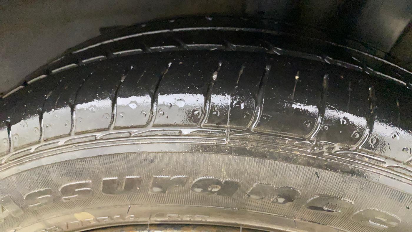2017 Hyundai Xcent E, Petrol, Manual, 78,652 km, Left Rear Tyre Tread