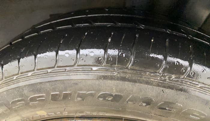2017 Hyundai Xcent E, Petrol, Manual, 78,562 km, Left Rear Tyre Tread