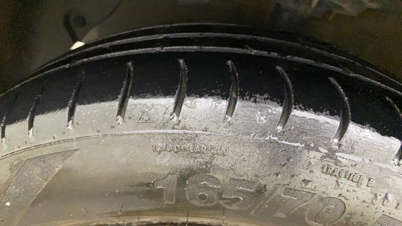 2017 Hyundai Xcent E, Petrol, Manual, 78,652 km, Left Front Tyre Tread