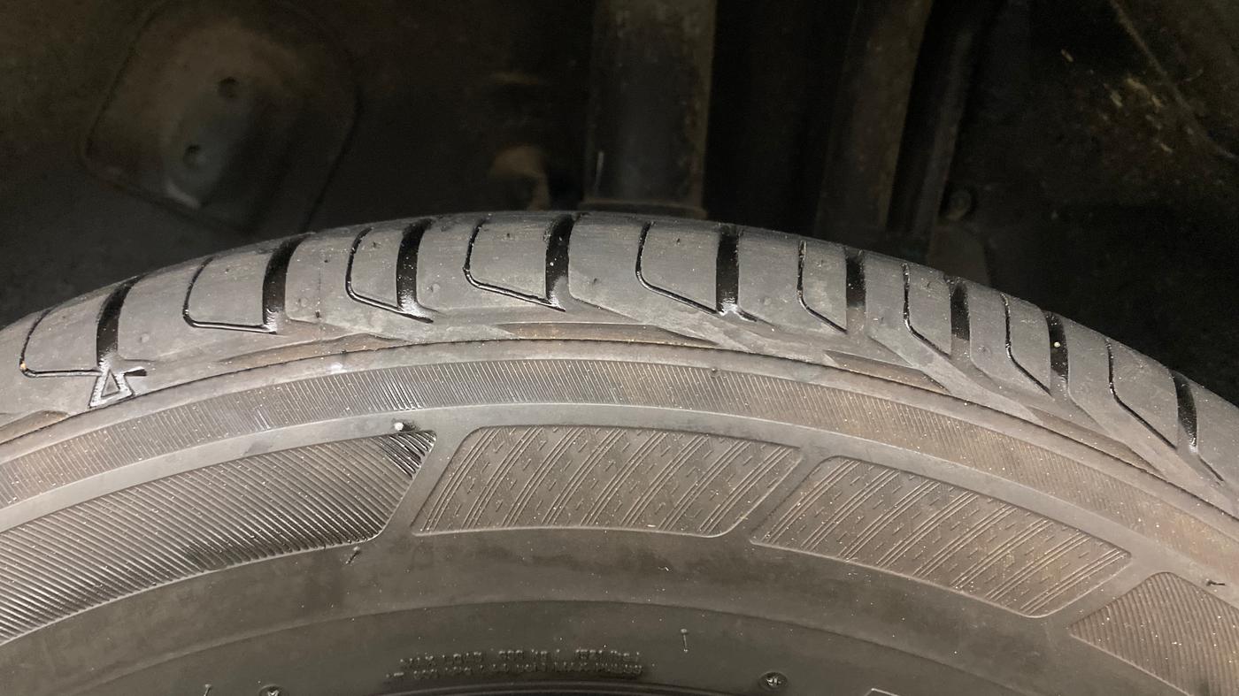 2025 Tata NEXON CREATIVE 1.2 PETROL, Petrol, Manual, 6,384 km, Left Rear Tyre Tread