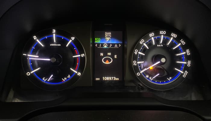 2018 Toyota Innova Crysta 2.8 ZX AT 7 STR, Diesel, Automatic, 1,08,973 km, Odometer Image