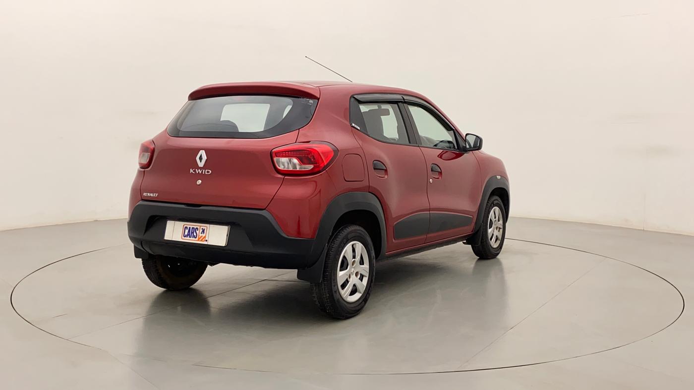 2019 Renault Kwid RXL, Petrol, Manual, 34,962 km, Right Back Diagonal