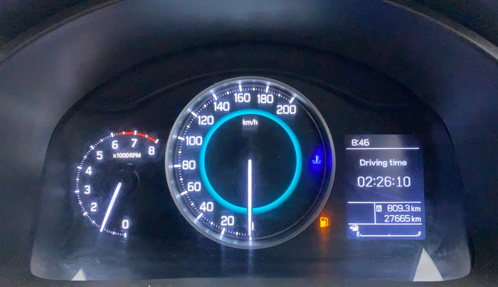 2019 Maruti IGNIS DELTA 1.2, Petrol, Manual, 27,641 km, Odometer Image