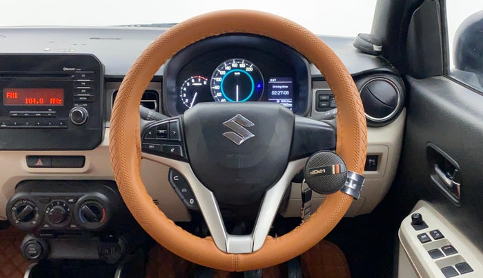 2019 Maruti IGNIS DELTA 1.2, Petrol, Manual, 27,641 km, Steering Wheel Close Up
