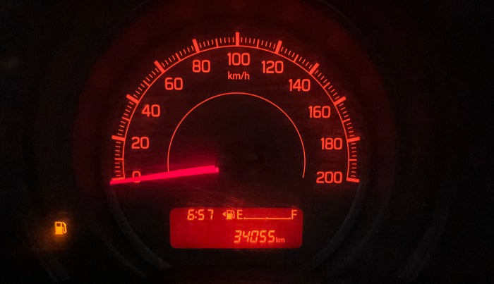 2021 Maruti Swift LXI, Petrol, Manual, 34,003 km, Odometer Image