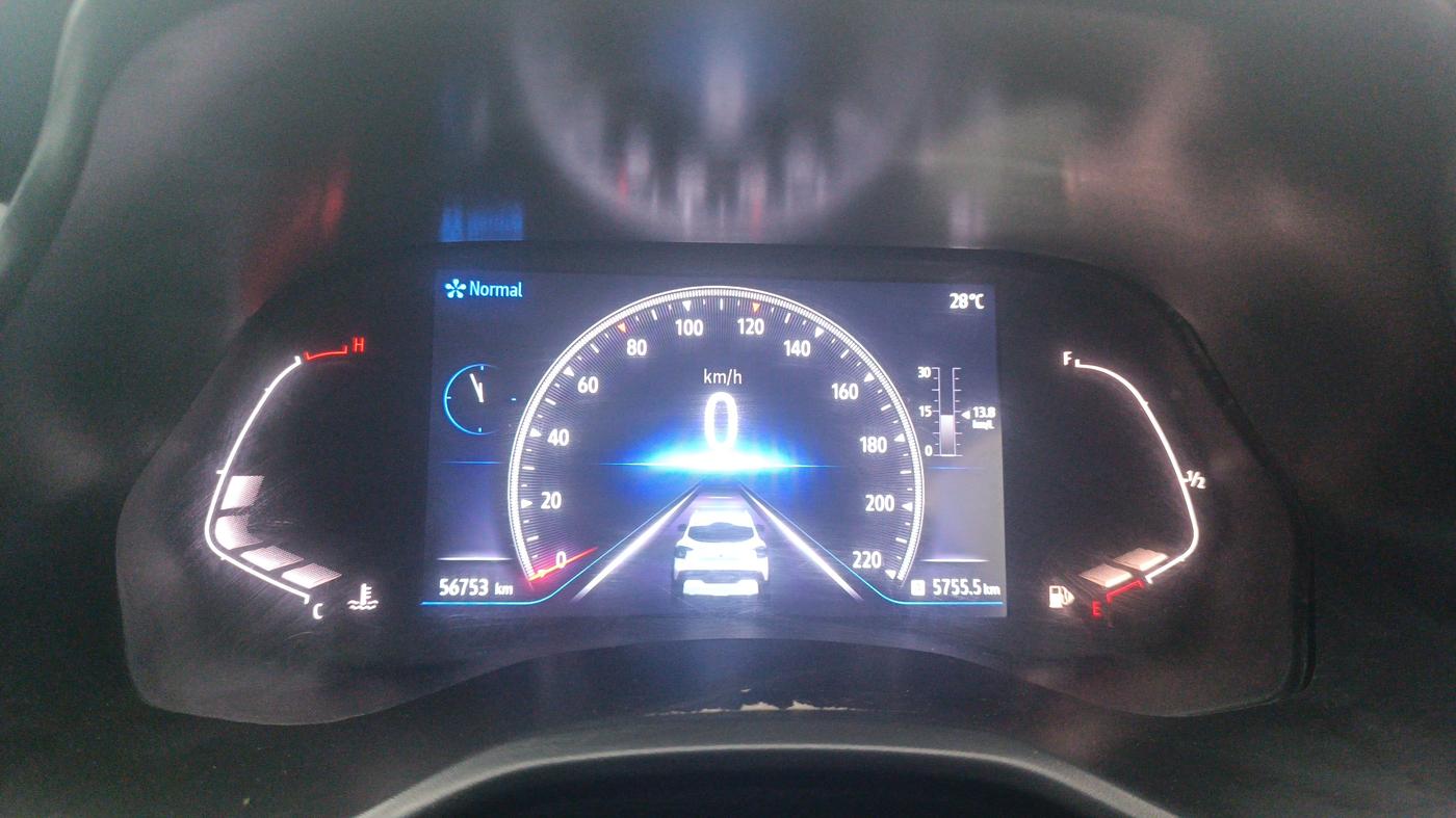 2022 Renault Kiger RXZ TURBO MT, Petrol, Manual, 56,752 km, Odometer Image